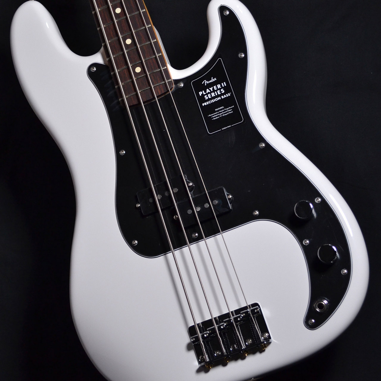 Fender Player II Precision Bass Polar White【現物画像】エレキ