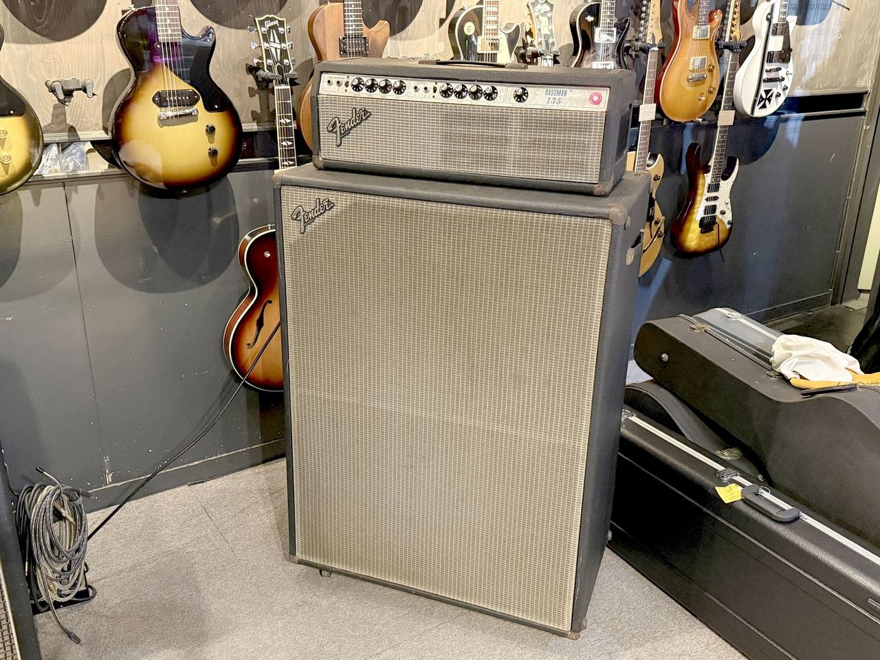【引取限定】Fender Bassman 135 ※キャビネットセット Fender Bassman 135+Cabinet(4x12)Set（ビンテージ/送料無料）【楽器