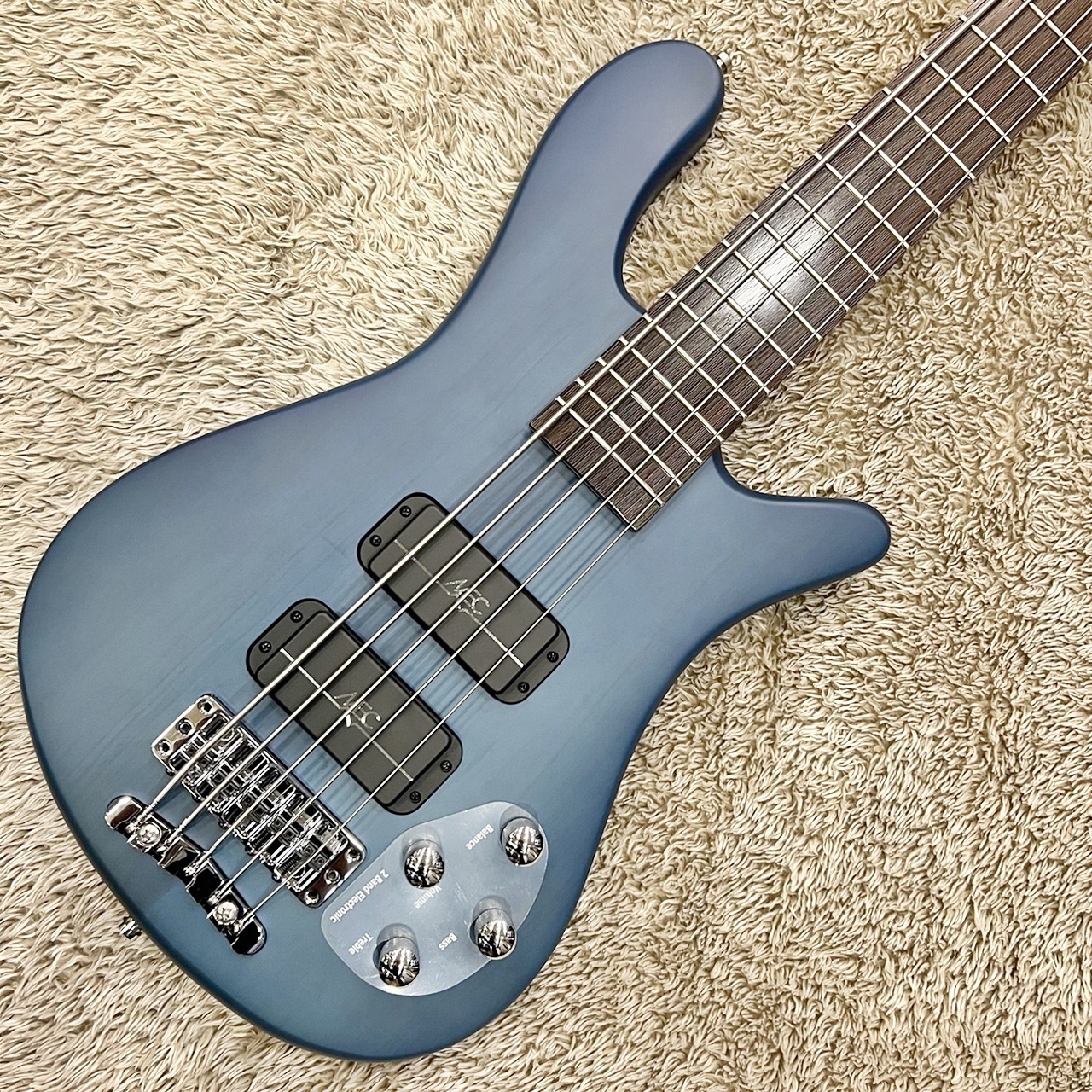 Warwick RockBass Streamer Standard 5st / Ocean Blue Transparent