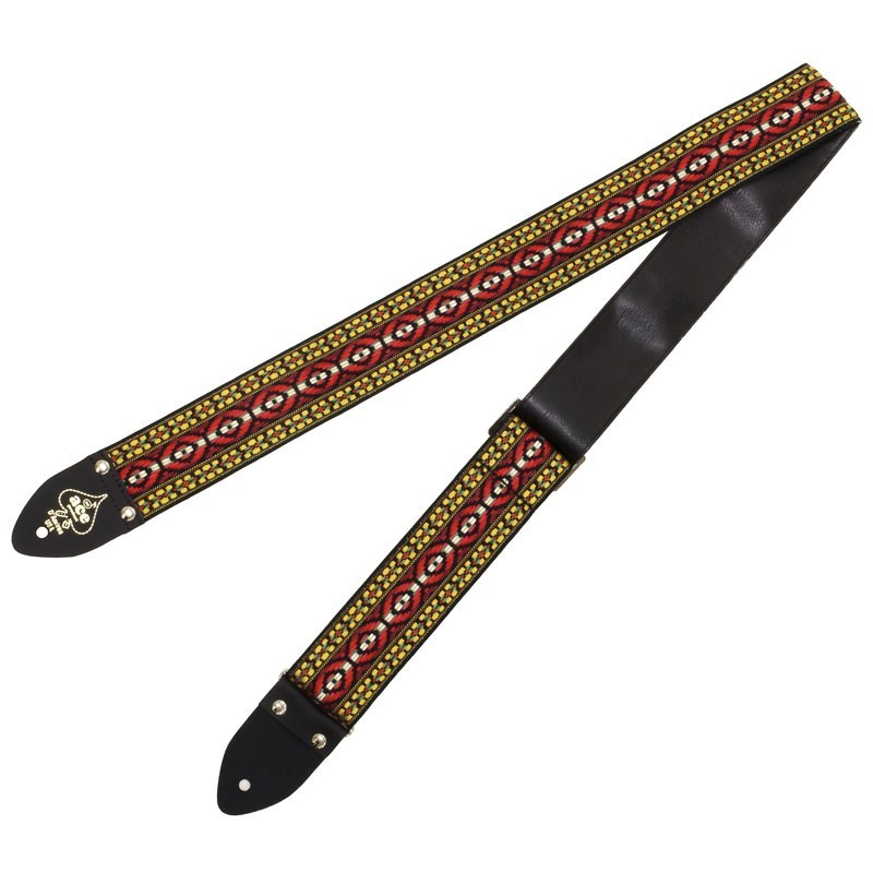 D'Andrea Ace Guitar Straps ACE-4 (Bohemian Red)