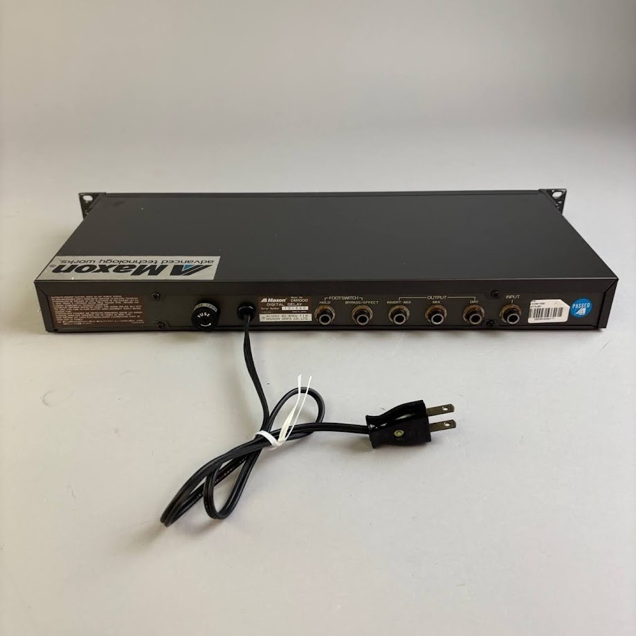 Maxon DM1000 デジタルディレイ 1Uラックサイズ Maxon DM1000 デジタルディレイ 1Uラックサイズ - メルカリ