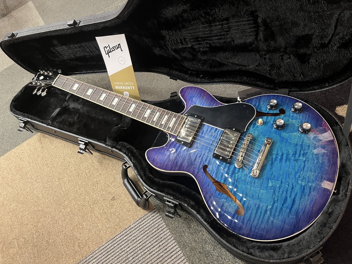 ミキプルーン sky blueさん専用 Gibson 【セカンド品】ES-339 Figured Blueberry Burst sn210360093