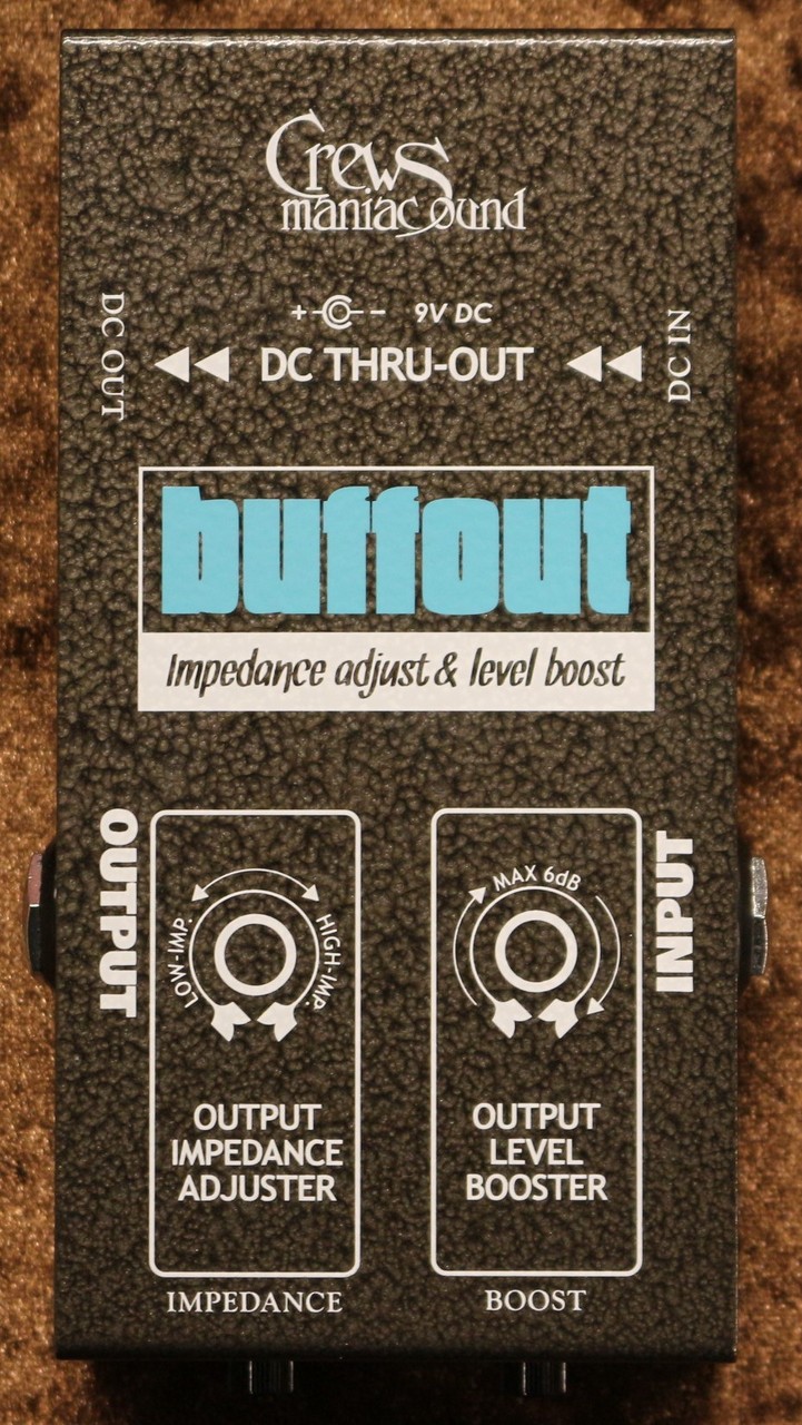 Crews Maniac Sound buffout with FTT SP-9【USED】【バッファー