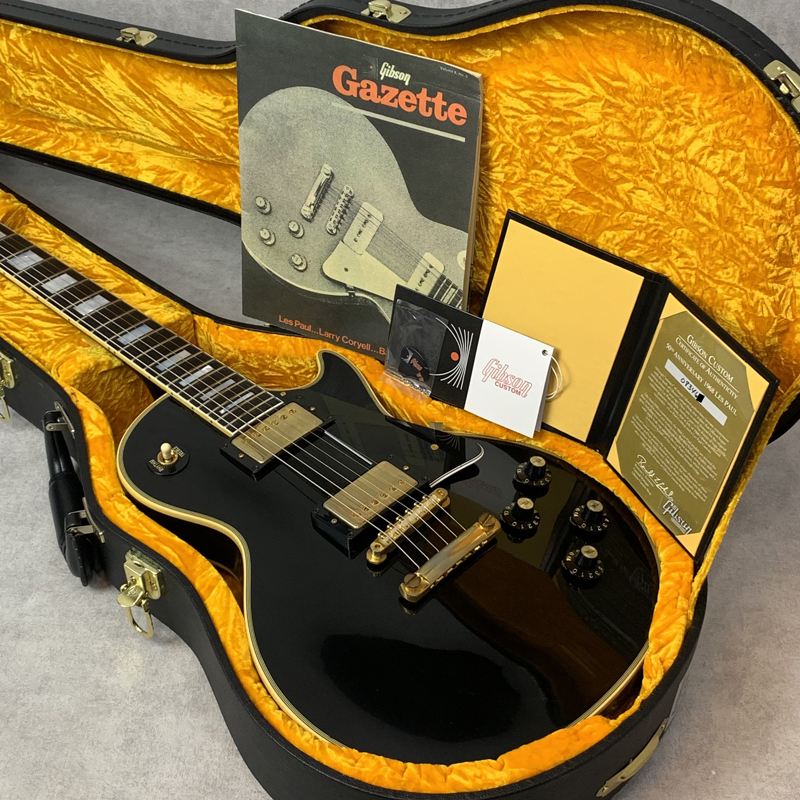 極美品Gibson Custom Shop 50th Anniversary 1968 Les Paul Custom VOS