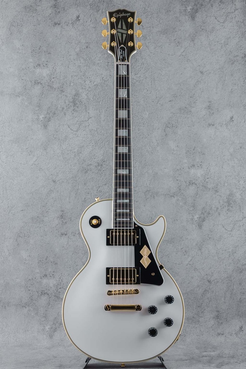 Epiphone Inspired by Gibson Custom Les Paul Custom Alpine White