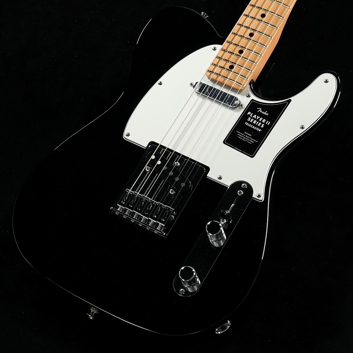 Fender Player II Telecaster Maple Black(重量:3.55kg)【S/N