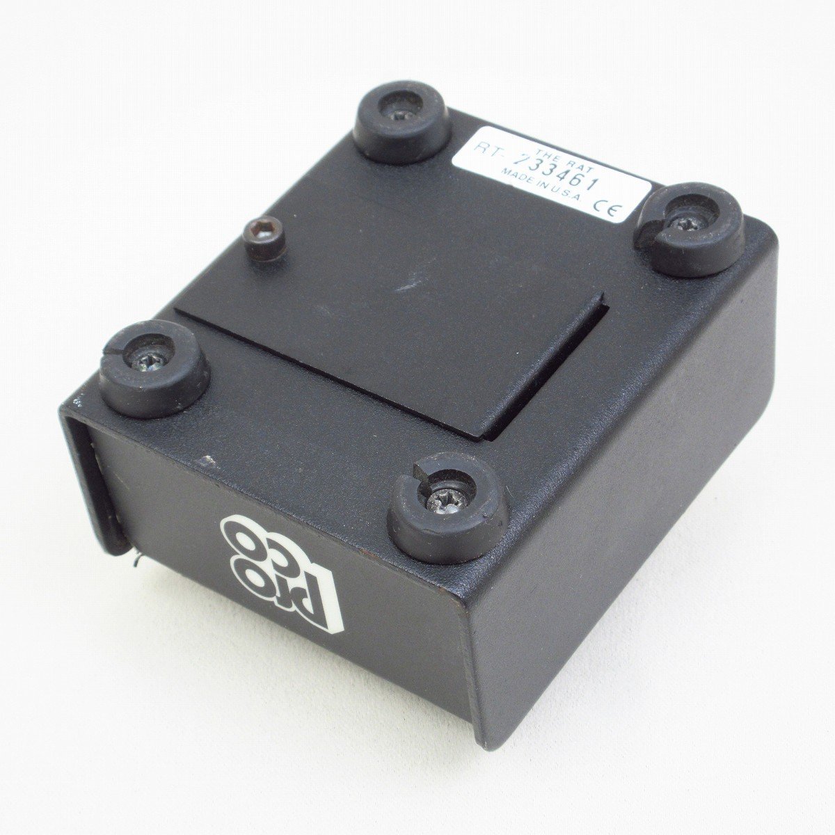 PROCO RAT2/Straight Body/LM308N 動作確認済 ProCo (プロコ) ディストーション オペアンプ：LM308N 四隅ネジ