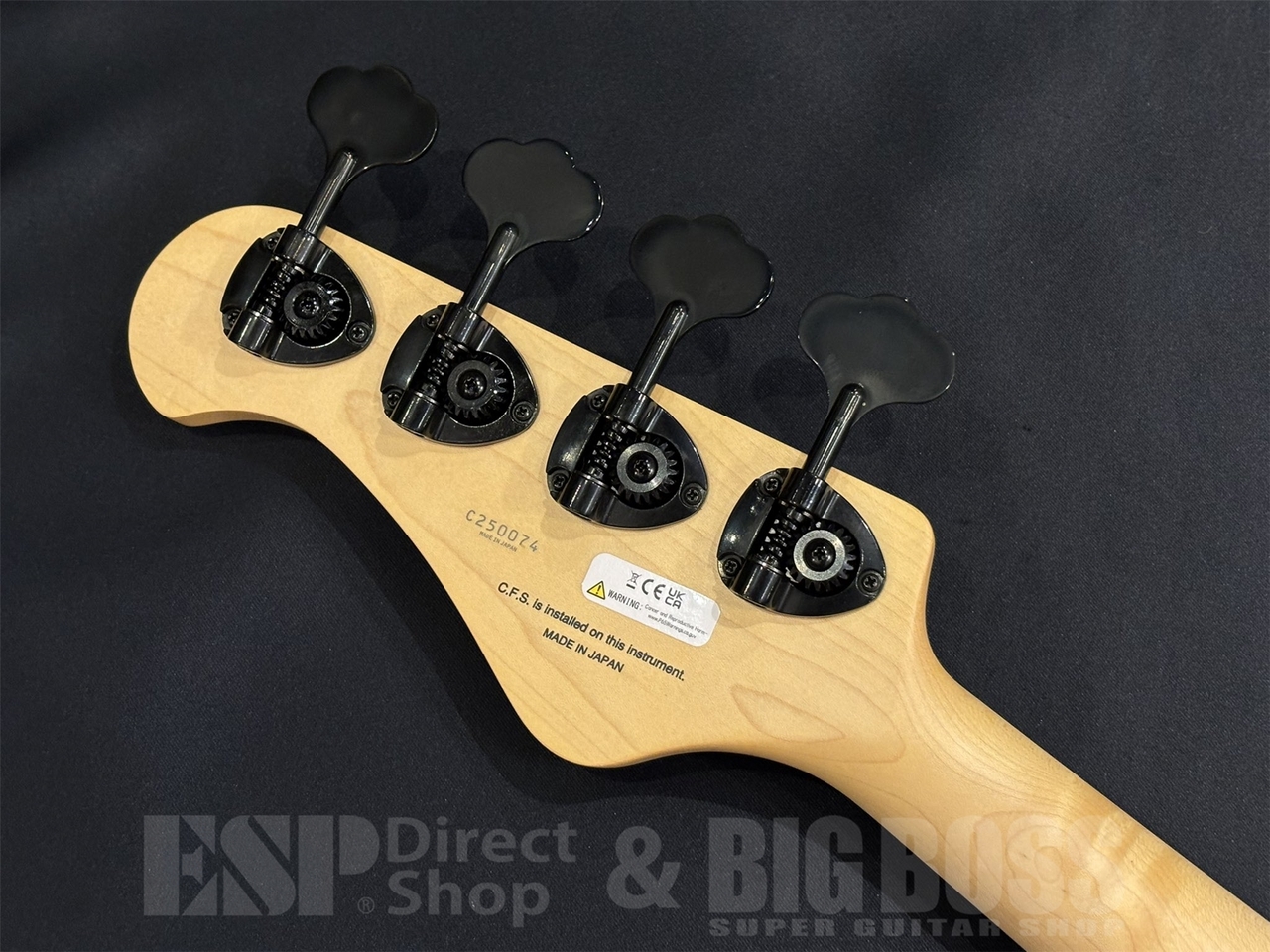 FUJIGEN(FGN) JMJ2B-ASH-M / Open Pore Black（新品/送料無料）【楽器