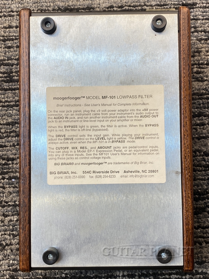 MoogerFooger MF-101 Lowpass Filter 【Rare!】【ローパスフィルター