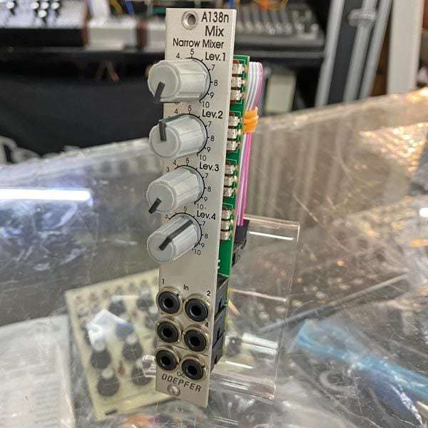 鍵盤楽器 Doepfer A-138n Narrow Mixer Doepfer | A-138nV Narrow Mixer | 新品ユーロラック