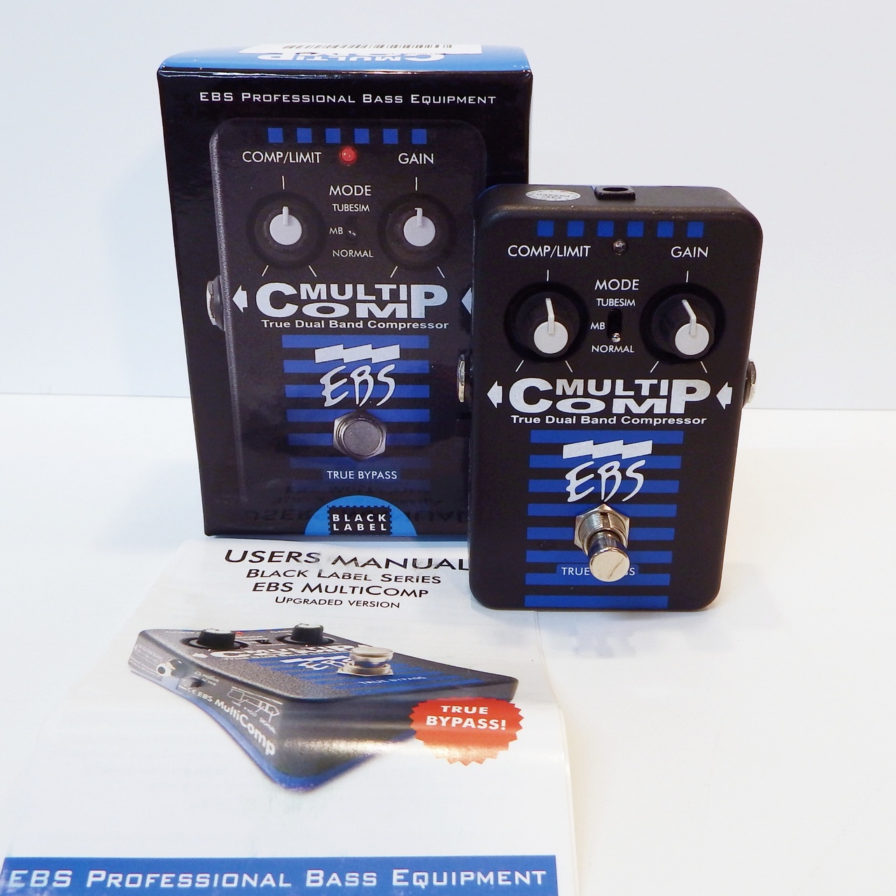 EBS MultiComp Black Label 箱/取説付き ベース用 コンプレッサー 発送