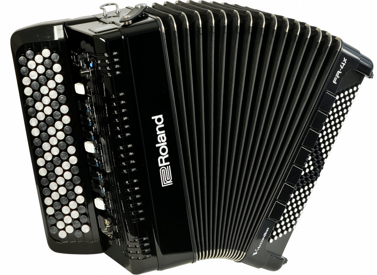 Roland V-Accordion FR-4XB BK ブラック Vアコーディオン ボタン 鍵盤タイプ【WEBSHOP】（新品/送料無料）【楽器検索デジマート】