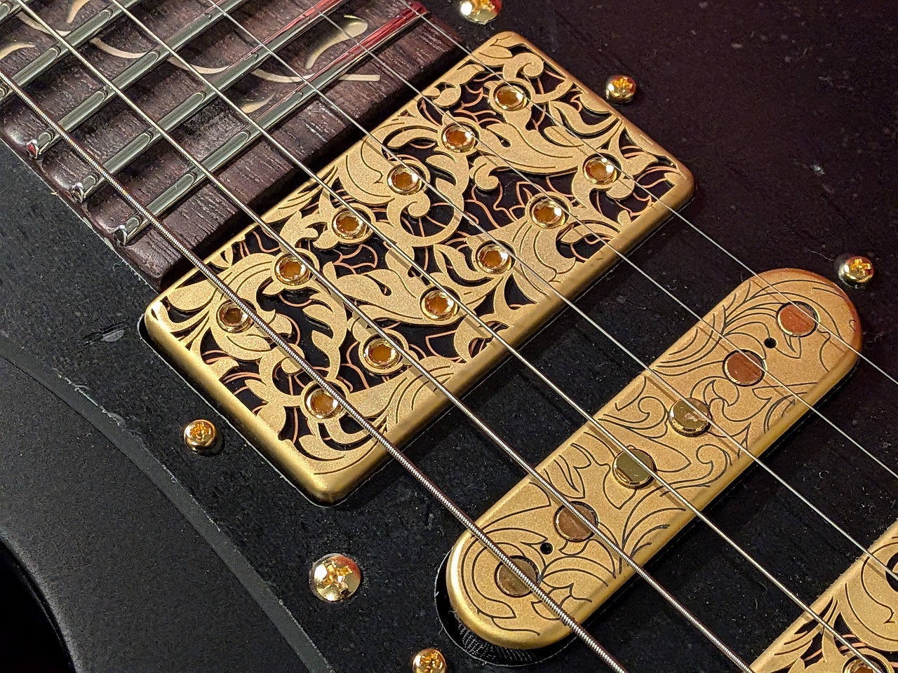 Ibanez 【역사상 가장 아름다운 "검정"】PIA3761 "Paradise in Art" Onyx Black #F2624470【3.69kg】 사진 4