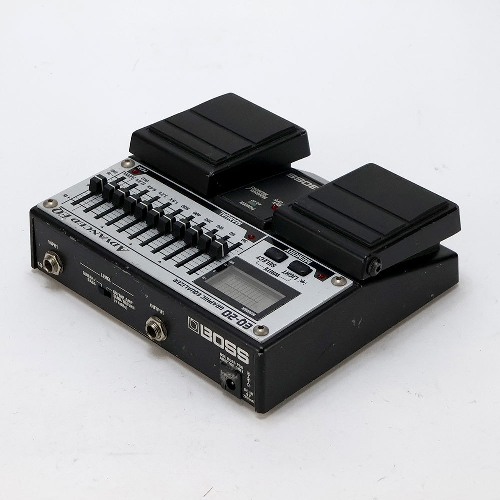 BOSS EQ-20 グラフィック イコライザー Advanced EQ BOSS 【中古】 イコライザー BOSS EQ-20 Graphic Equalizer ADVANCED