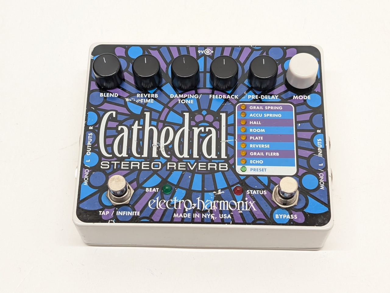 Electro-Harmonix Cathedral STEREO REVERB（中古/送料無料）【楽器
