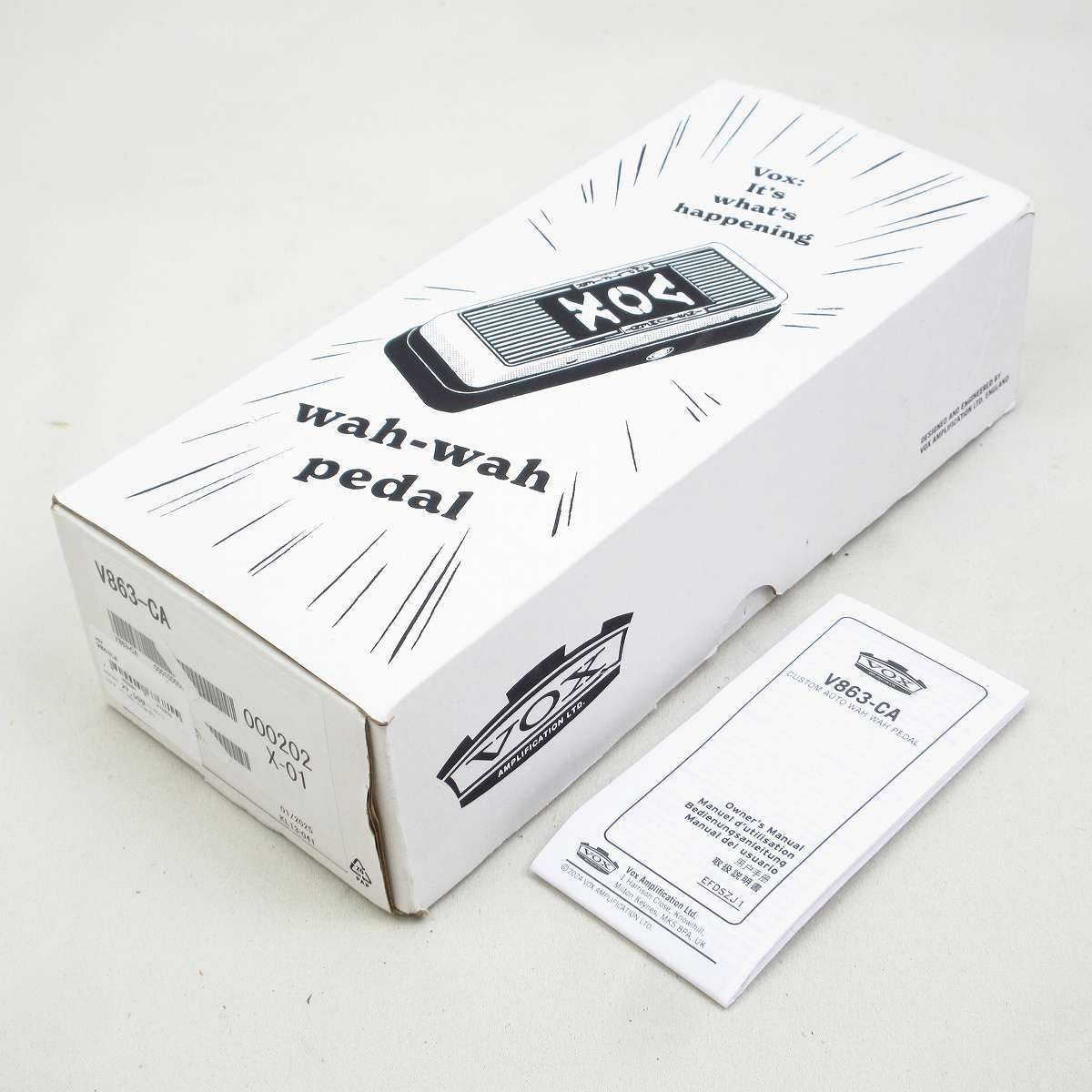 VOX V863-CA ワウペダル 【横浜店】（中古）【楽器検索デジマート】
