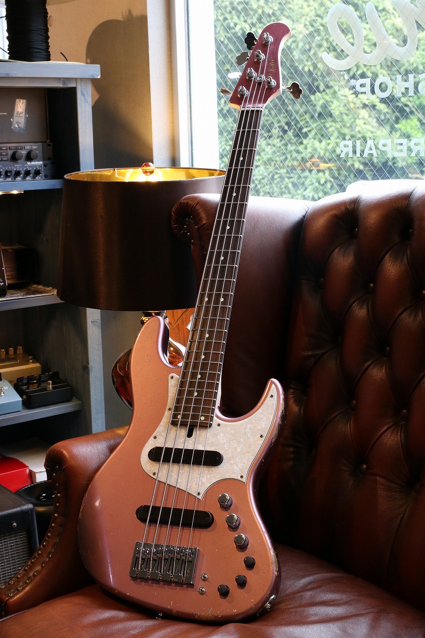 Xotic XJ-1T 5st 24F Burgundy Mist, Medium Aged #3795（新品/送料