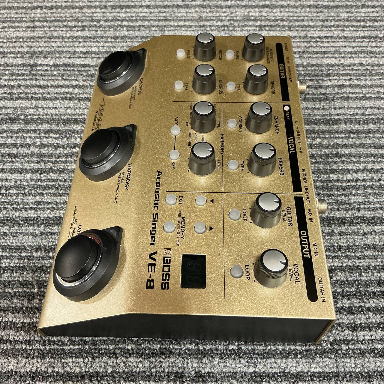 Boss VE-8 ほとんど未使用 BOSS VE-8 Acoustic Singer 【現物画像】（中古/送料無料）【楽器検索