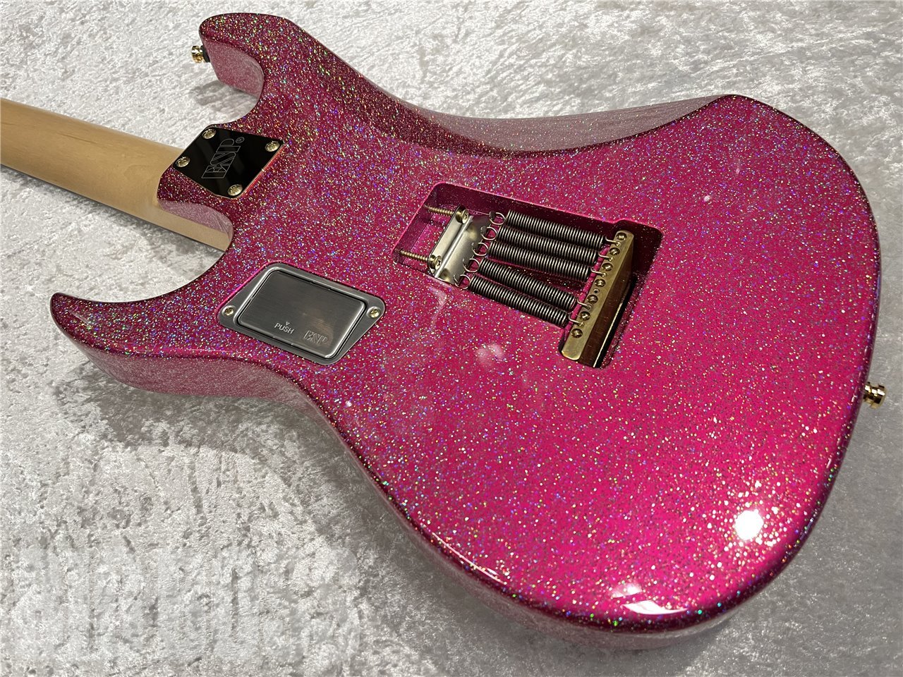 ESP SNAPPER-7 Ohmura Custom -Twinkle Pink-（新品/送料無料）【楽器 