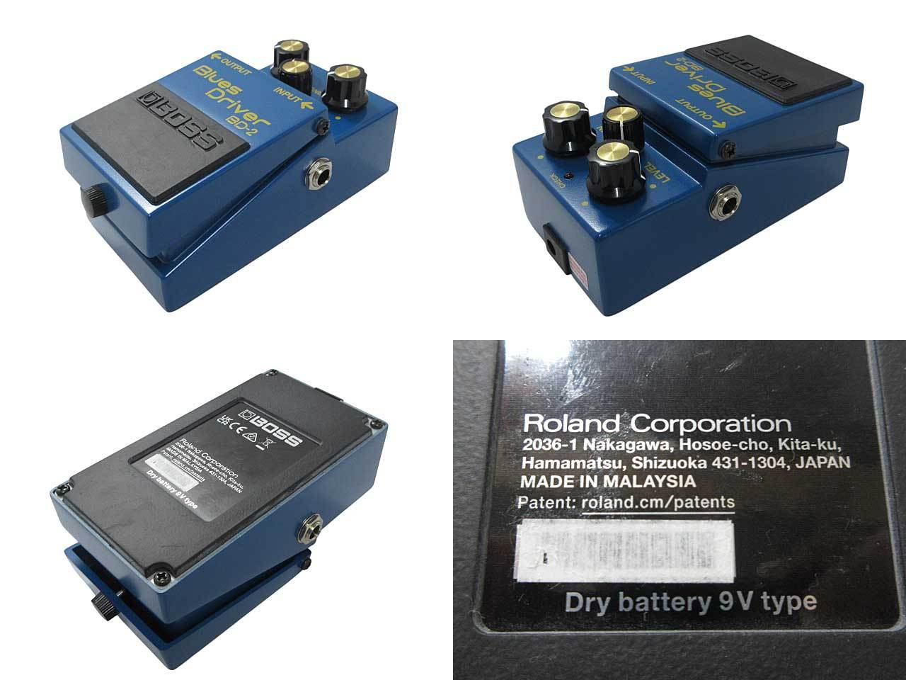 BOSS BD-2 Blues Driver / 2023年製【鹿児島店】（中古/送料無料