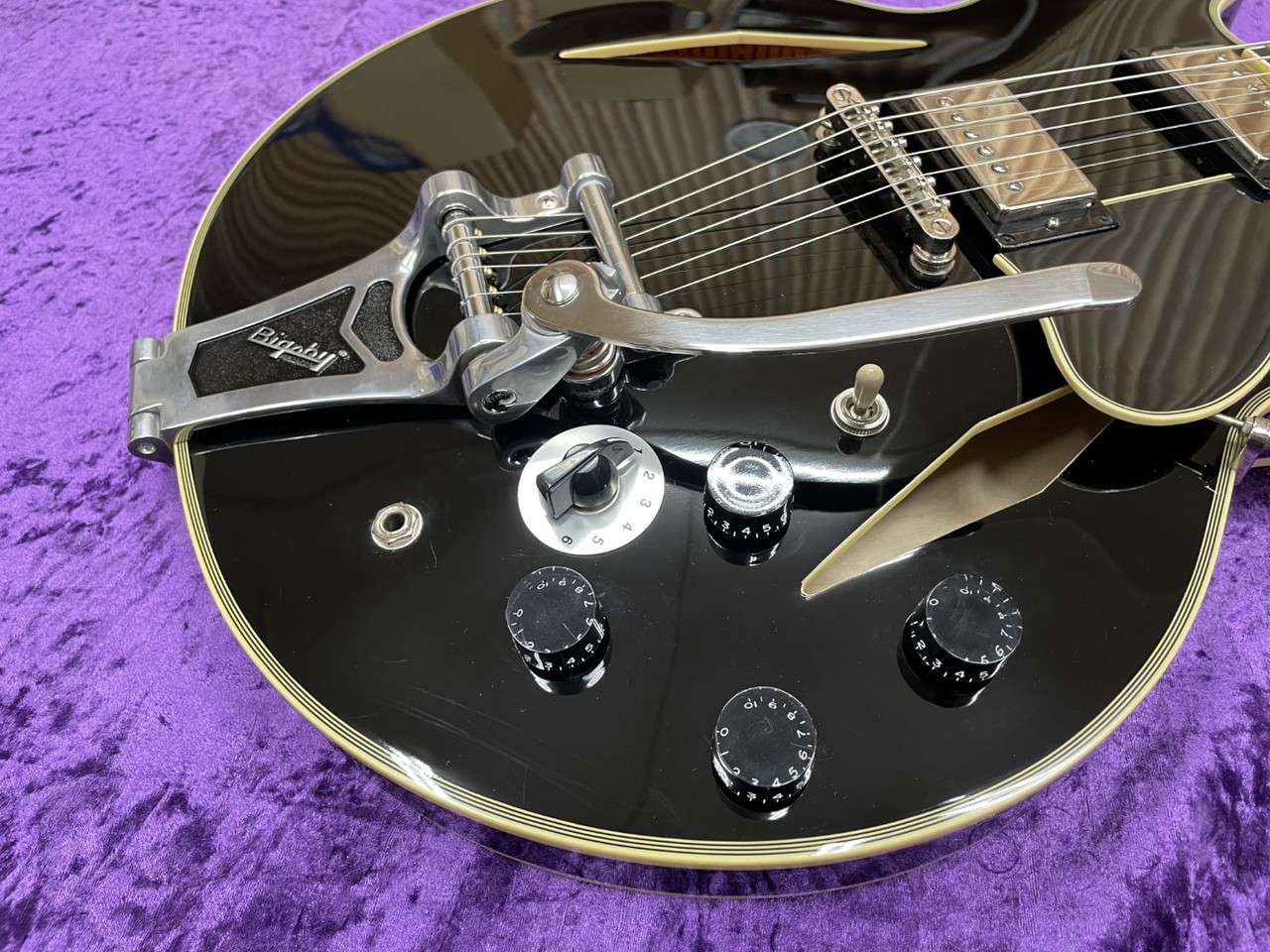 ぱぐじゅ様用Epiphone es-335 Epiphone Shinichi Ubukata ES-355 Ver.02 Pelham Blue エレキ