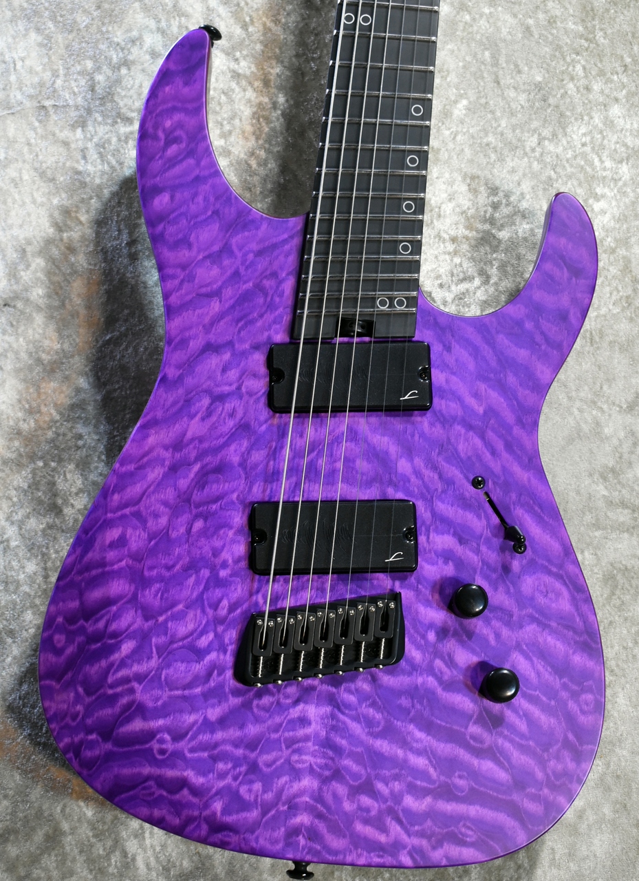 メタラーに】Legator ninja 7弦 エレキギター 杢目 24フレ Legator 7弦