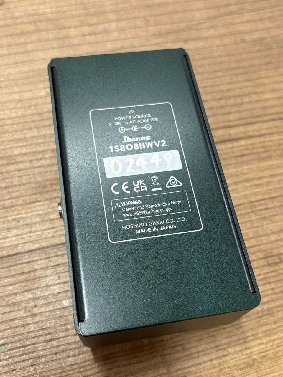 Ibanez TS808HWV2 新品・未開封品 Ibanez TS808HWV2 （新品特価/送料無料）【楽器検索デジマート】