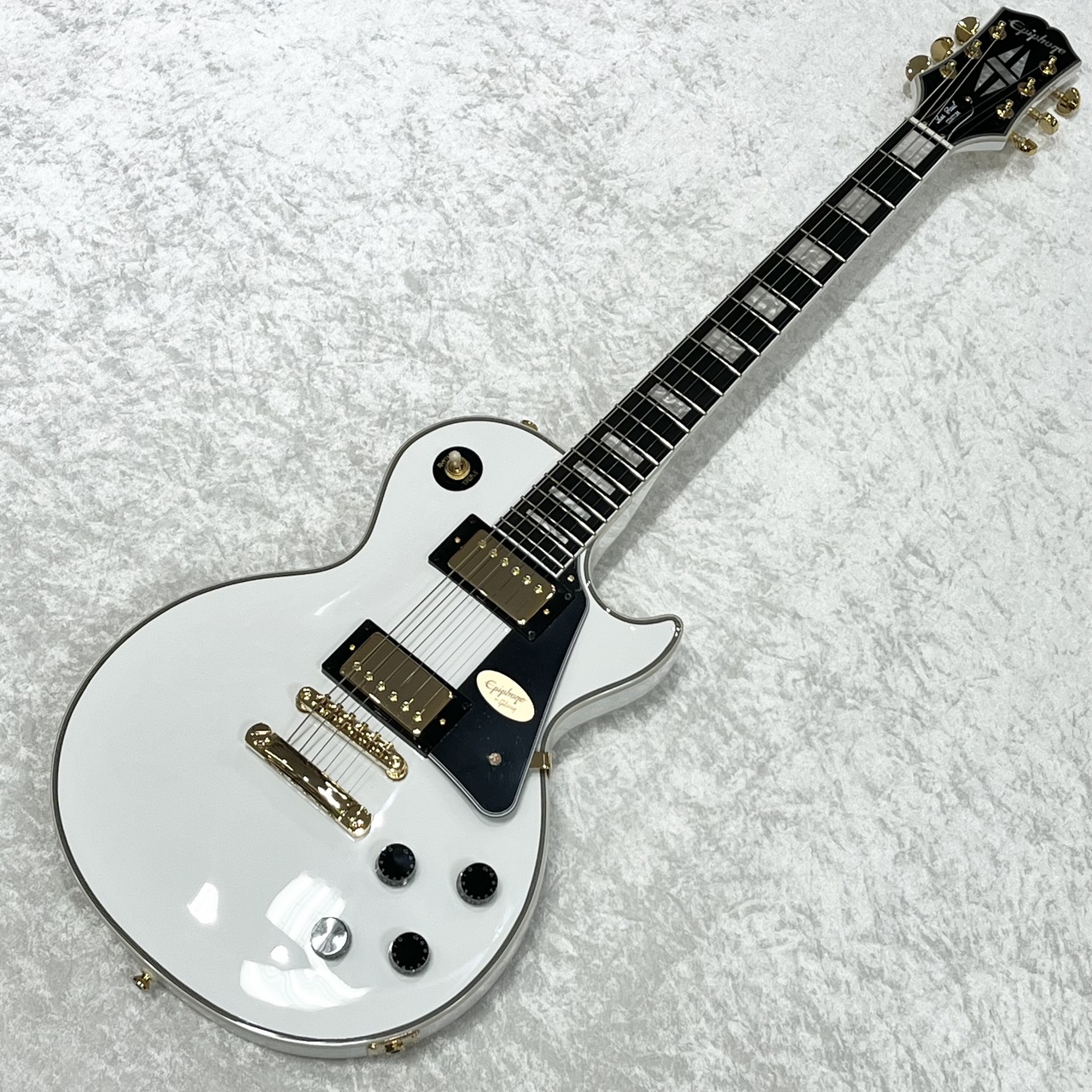 Epiphone Les Paul Custom Alpine White（新品/送料無料）【楽器検索
