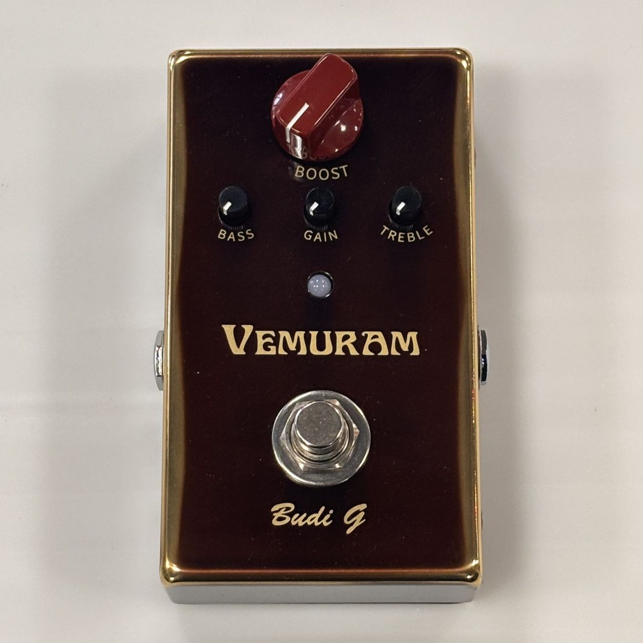 VEMURAM 【キズ有お買い得品】Budi-G ブーストペダル ブースター 国産