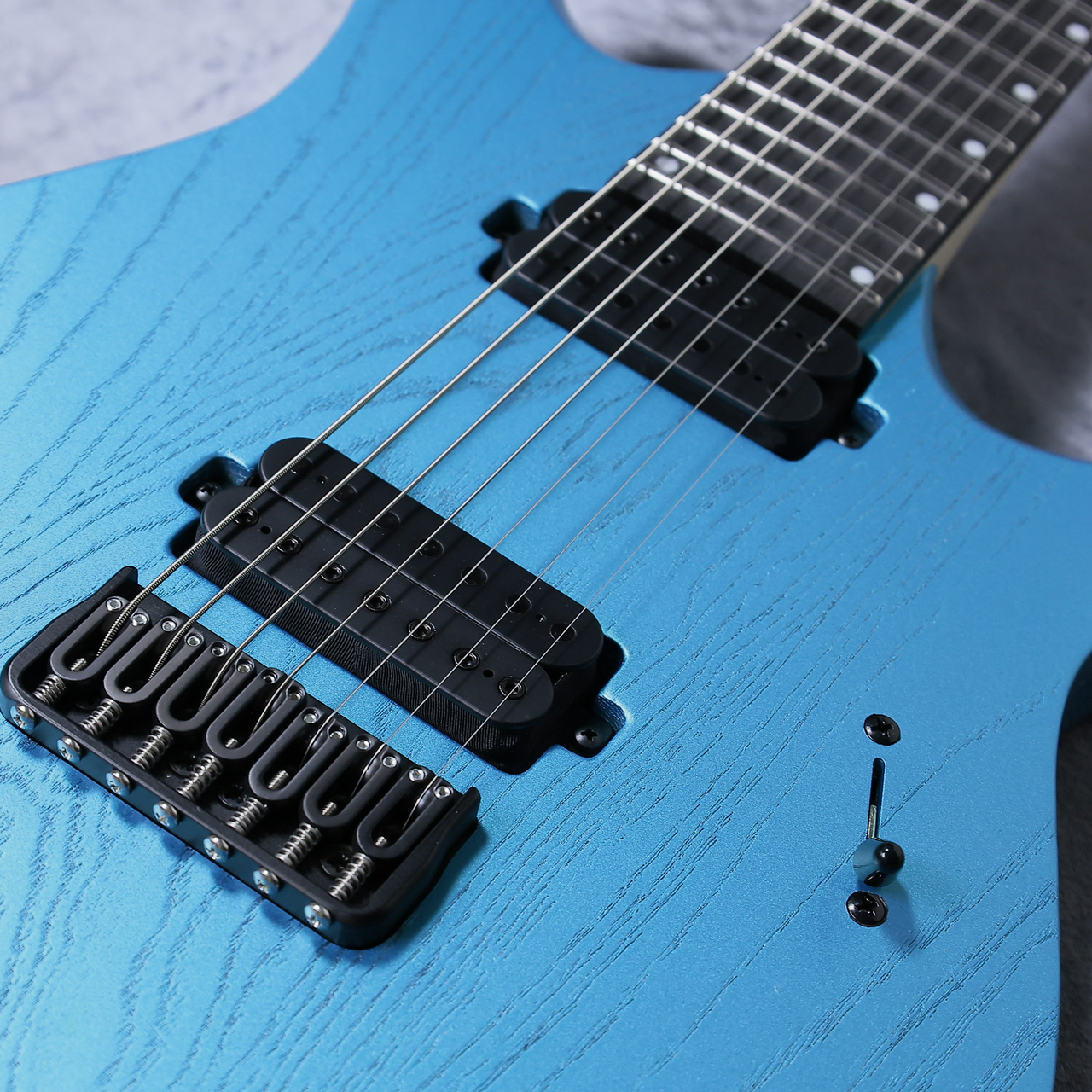 MAYONES Duvell DT 7 B26.5 【Opal Blue Satin】 【7弦】「現物