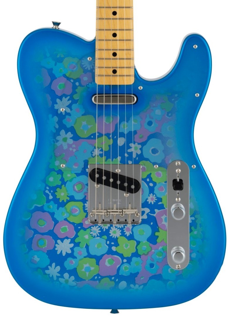 【最終値下げ！】ブルーフラワー ギター TL-Blue Flower Fender Made in Japan Limited Telecaster -Blue Flower-【限定