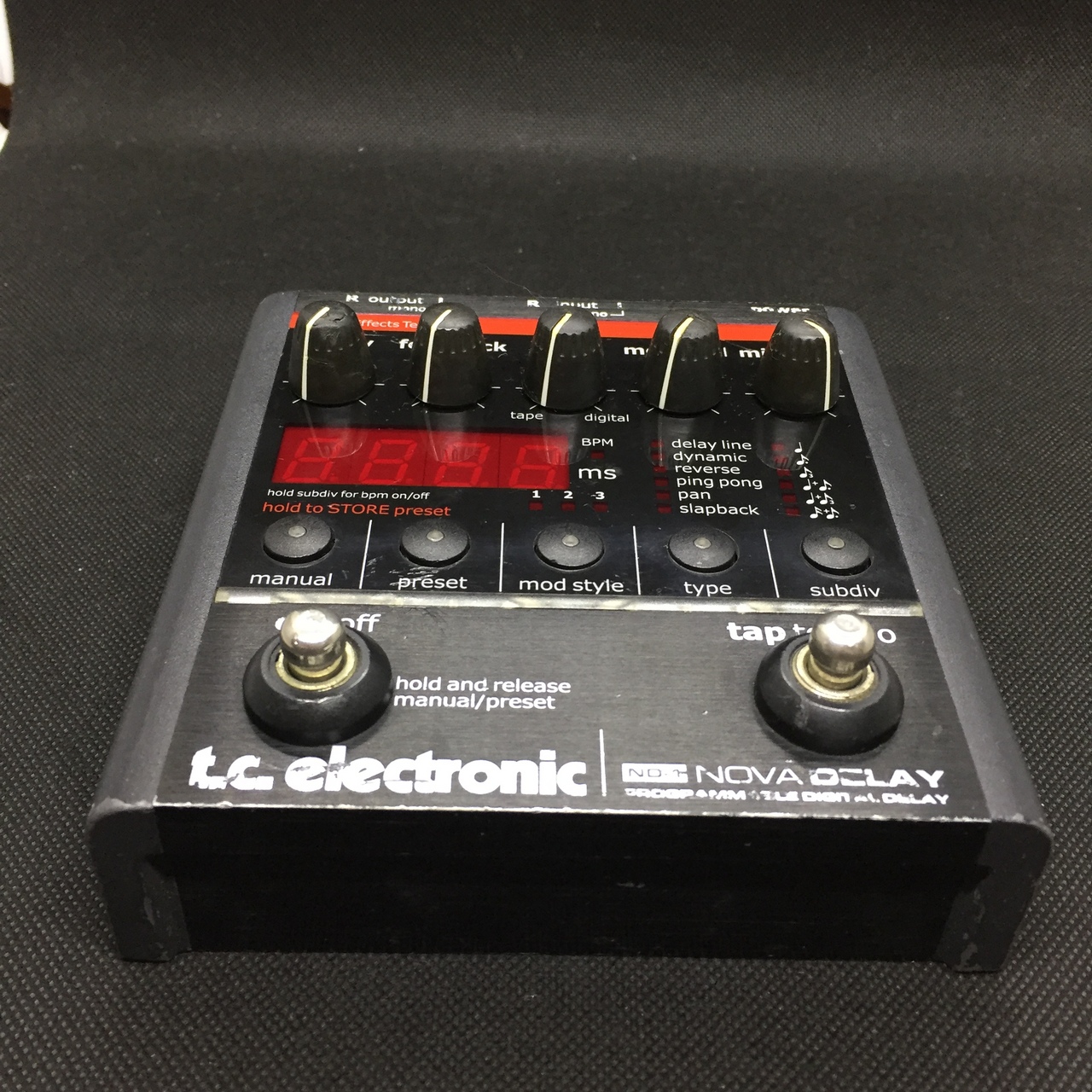 tc electronic ND-1 NOVA DELAY（中古/送料無料）【楽器検索