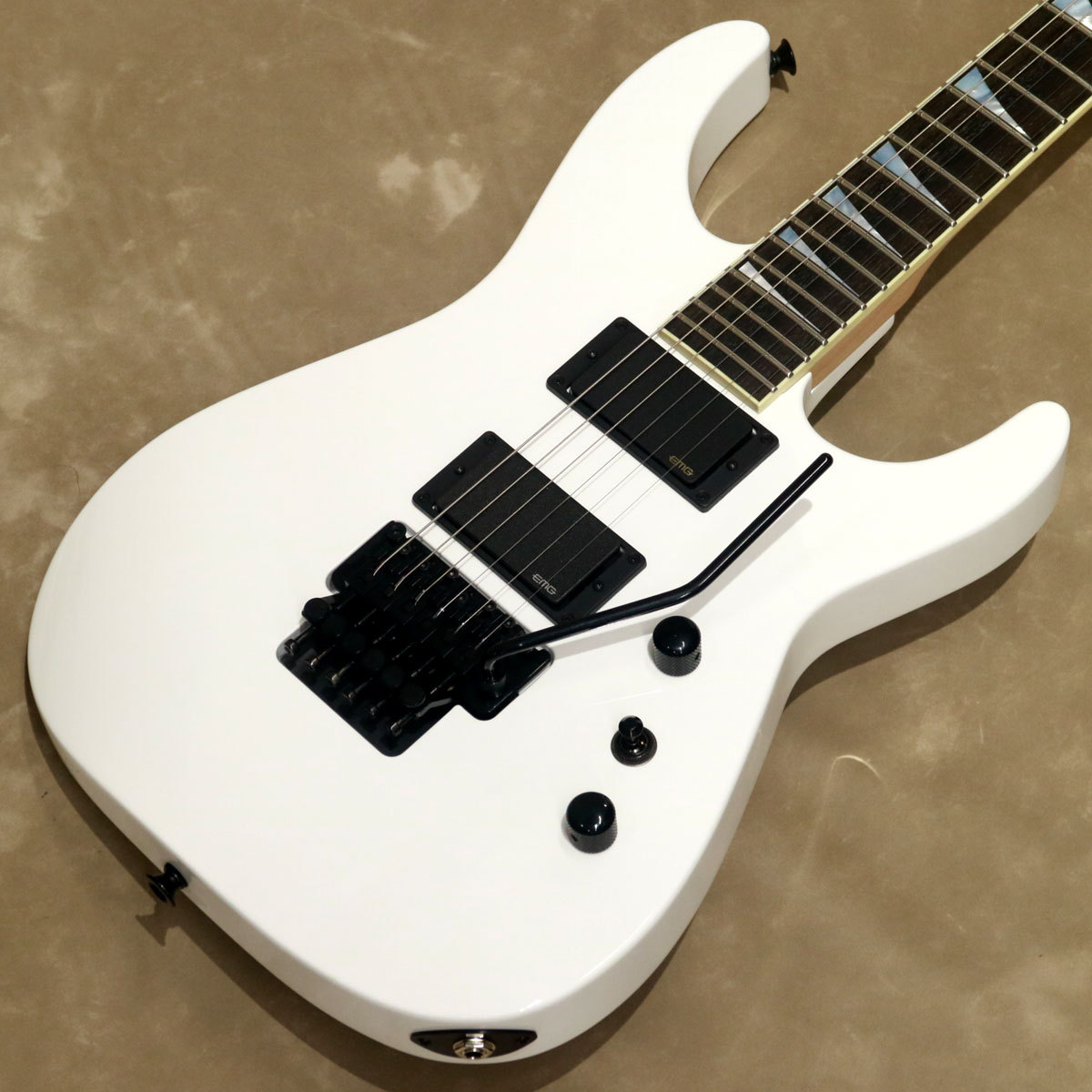 Jackson USA USA Select Dinky DK1, Ebony Fingerboard, Snow White