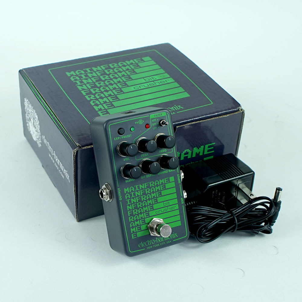 electro-harmonix MAINFRAME Bit Crusher 【字幕入り】 - YouTube
