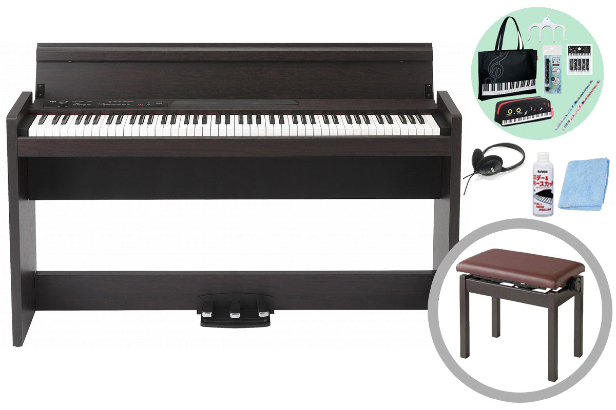 KORG LP-380 電子ピアノ コルグ 椅子付き - 楽器/器材