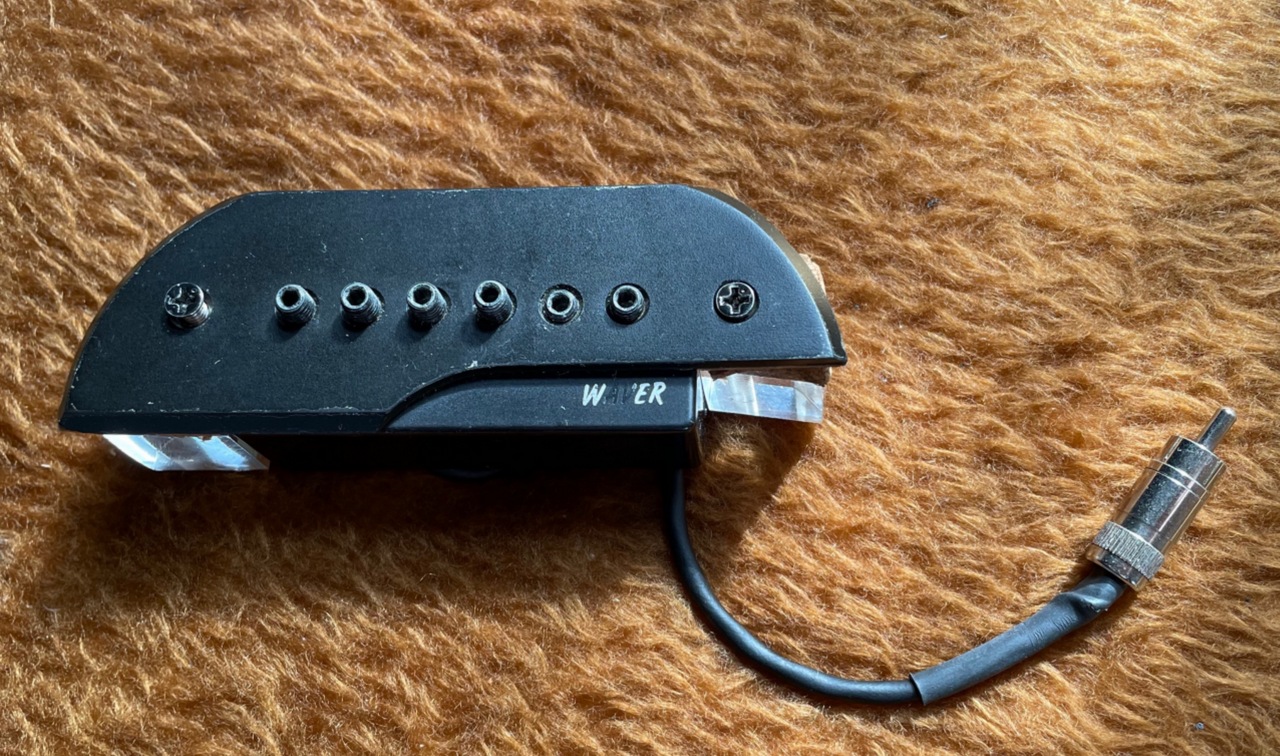 定価30000円WAVER アコギ用マグネットピックアップ（動作確認済） - ギター