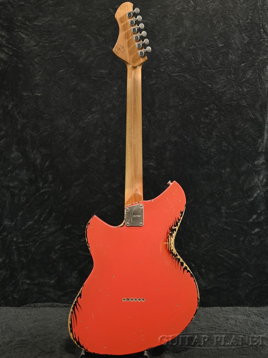 Novo Guitars 2025 LIMITED SERUS T -Fiesta Red over 64 3 Tone Burst