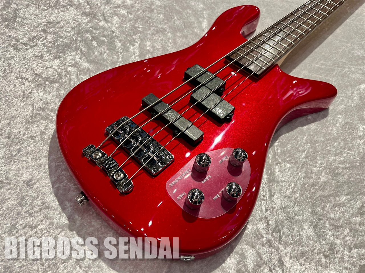 Warwick RockBass Series Streamer LX 4 #Metallic Red Transparent