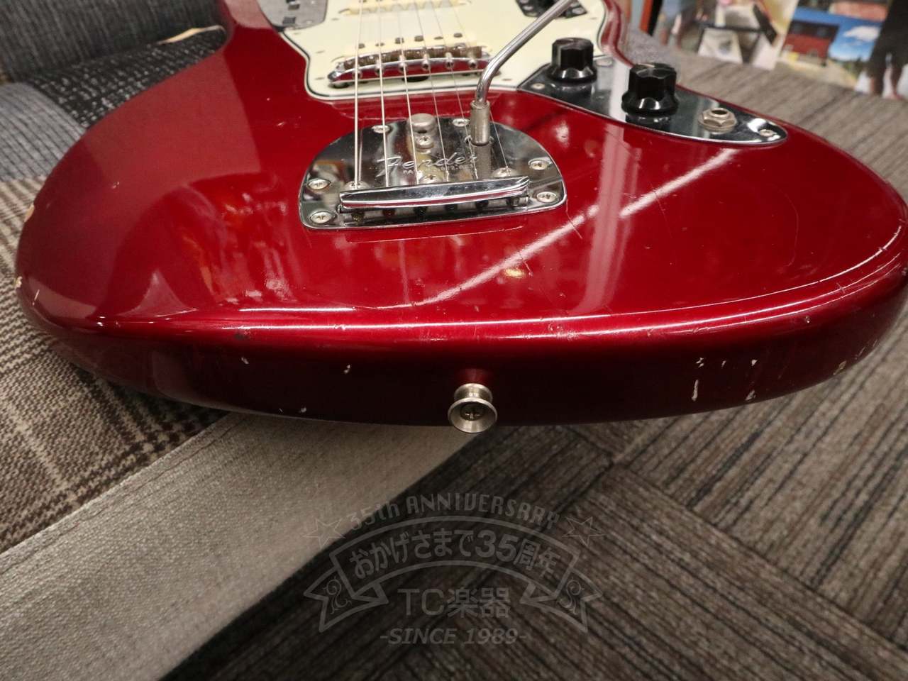 Fender 1964 JAGUAR Candy Apple Red Matching Head（ビンテージ