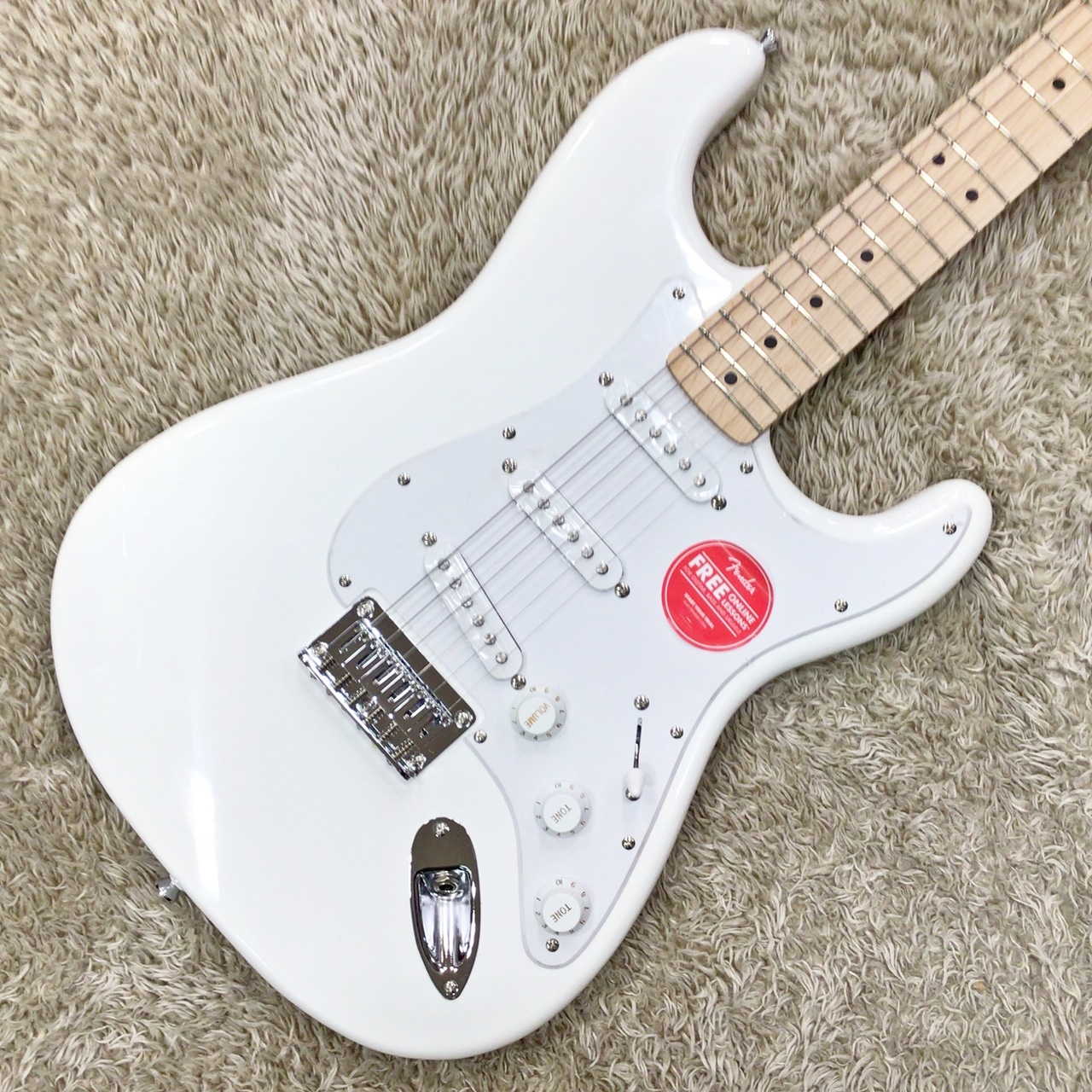 Squier by Fender Sonic Stratocaster HT MN WPG / AWT（新品）【楽器検索デジマート】