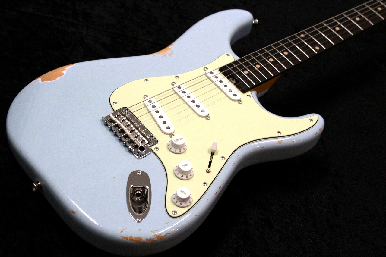 infinite Custom Order Trad Fullsize ST SSS -Sonic Blue/Mid Aged