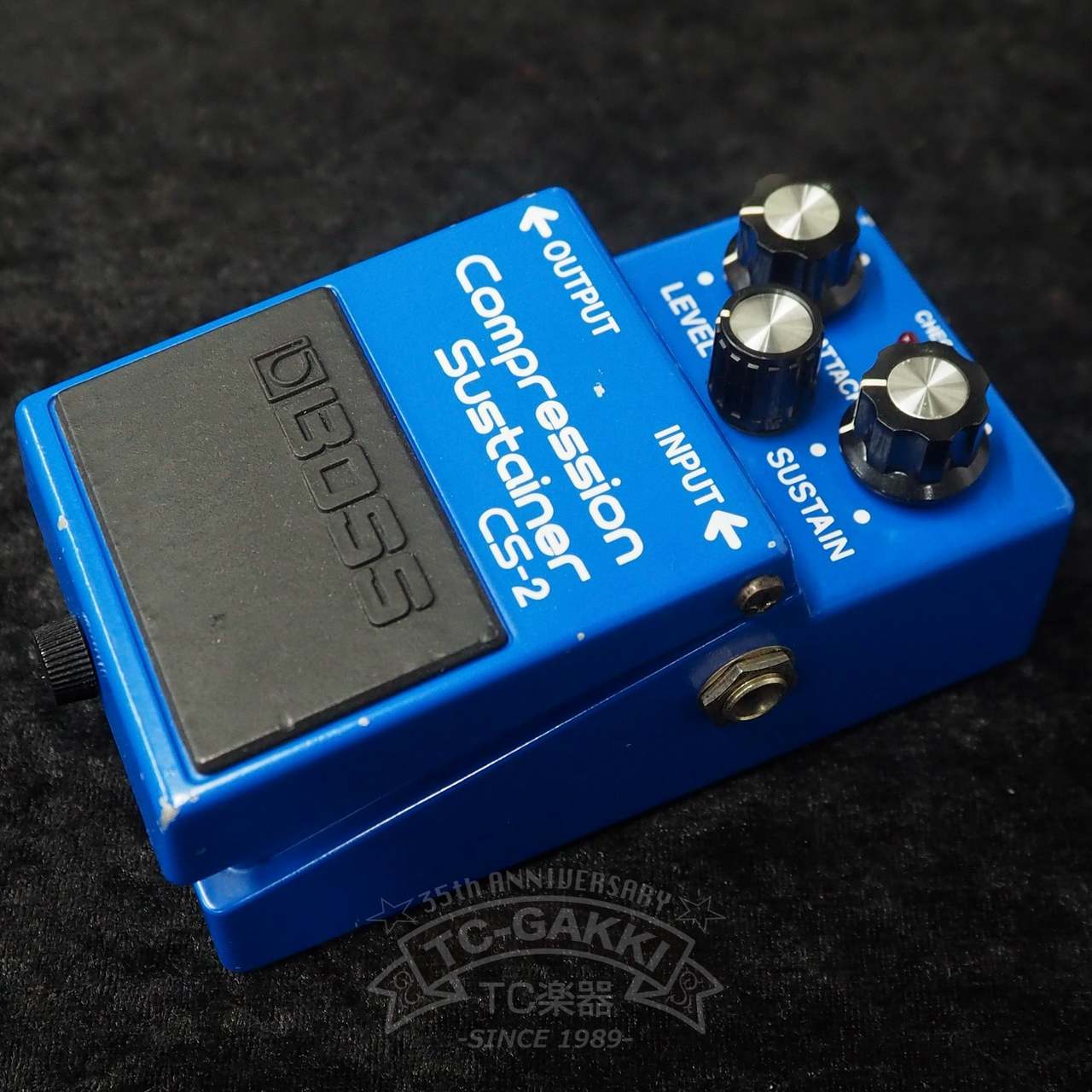 BOSS Compression Sustainer CS-2 【ジャンク】 BOSS CS-2 Compression Sustainer (JAPAN)（ビンテージ）【楽器検索