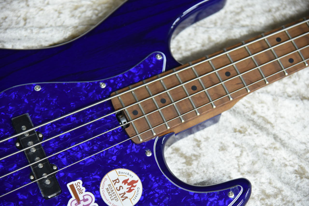 【まりい】Bacchus エレキベース ブルー 楽天市場】Bacchus WL4-STD/RSM -LPB- 新品[バッカス][Blue