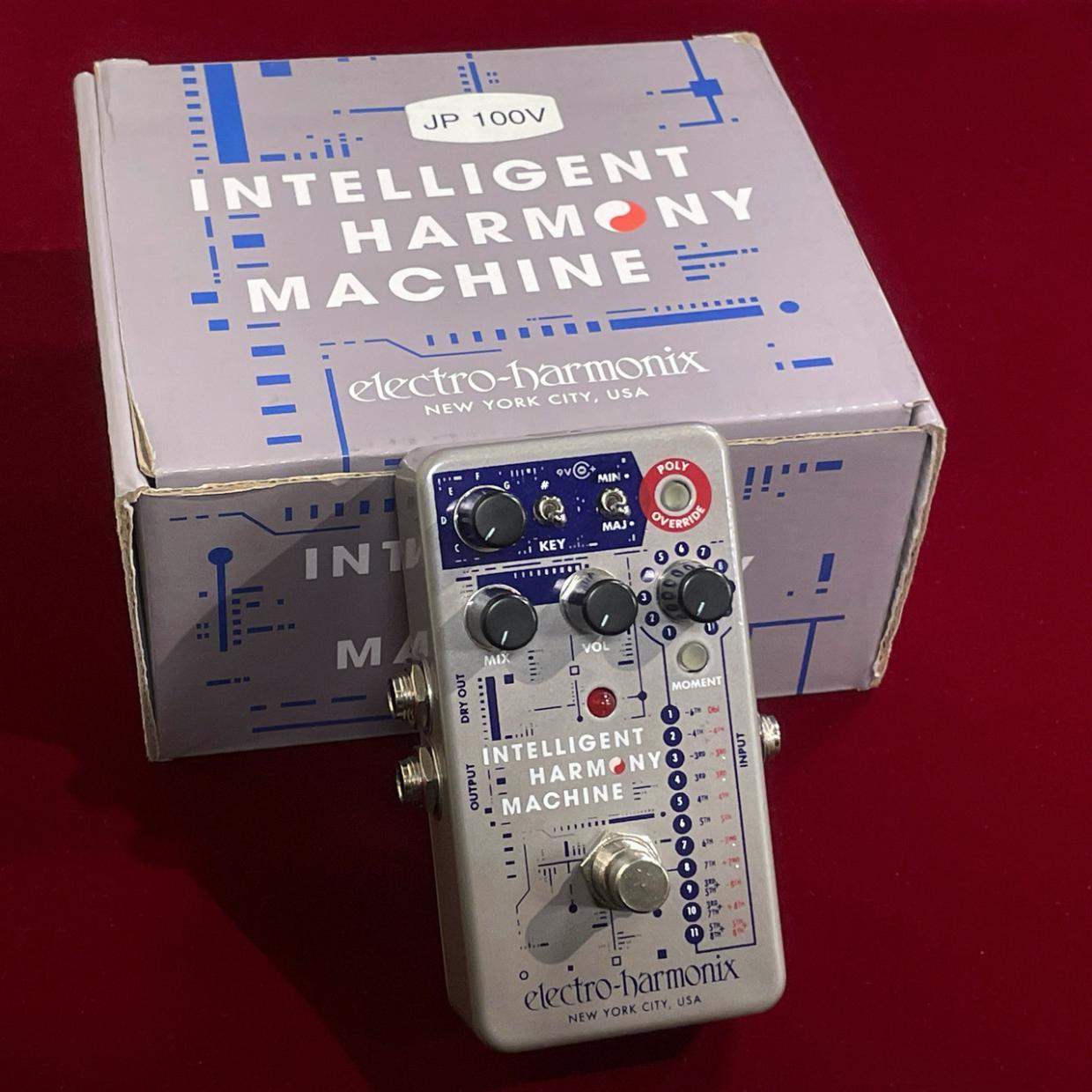 Electro-Harmonix マイクロシンセサイザー 木箱アダプタ 美完動品 Electro-Harmonix Intelligent Harmony Machine 【アウトレット特価