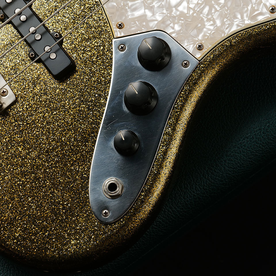 Shabat Guitars Cougar Bass Black Sparkle #009（新品）【楽器
