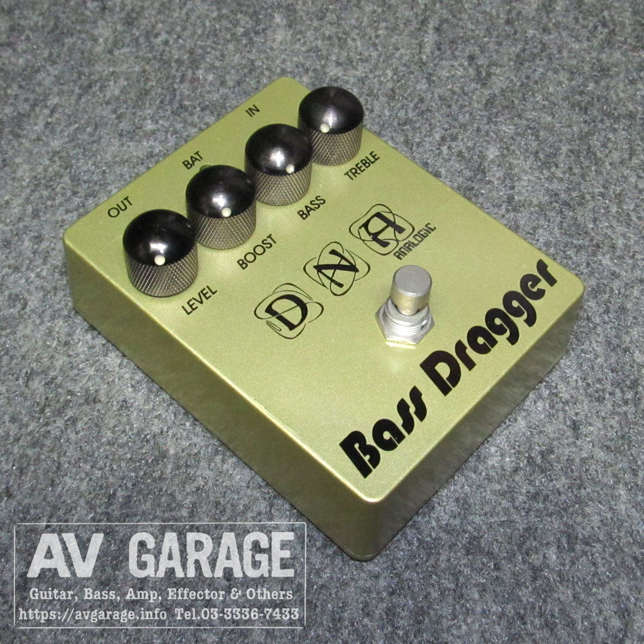 DNA ANALOGIC Bass Dragger ベースドラッガー 箱付き - 楽器/器材