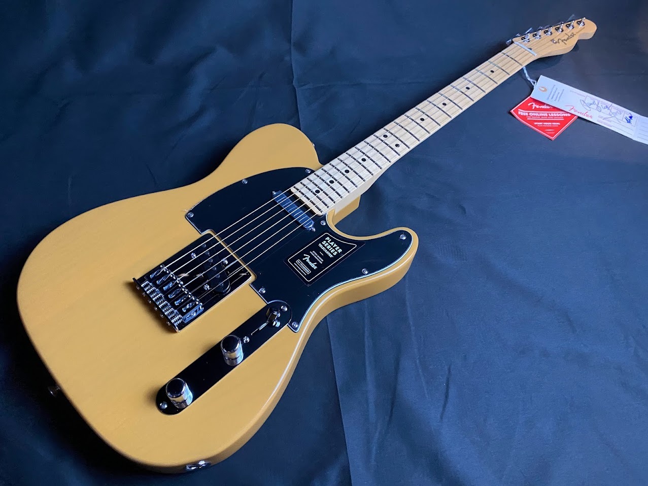 Fender Player Telecaster Maple Fingerboard Butterscotch Blonde