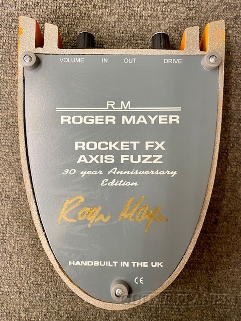 Roger Mayer Rocket FX Axis Fuzz -30 Year Anniversary Edition