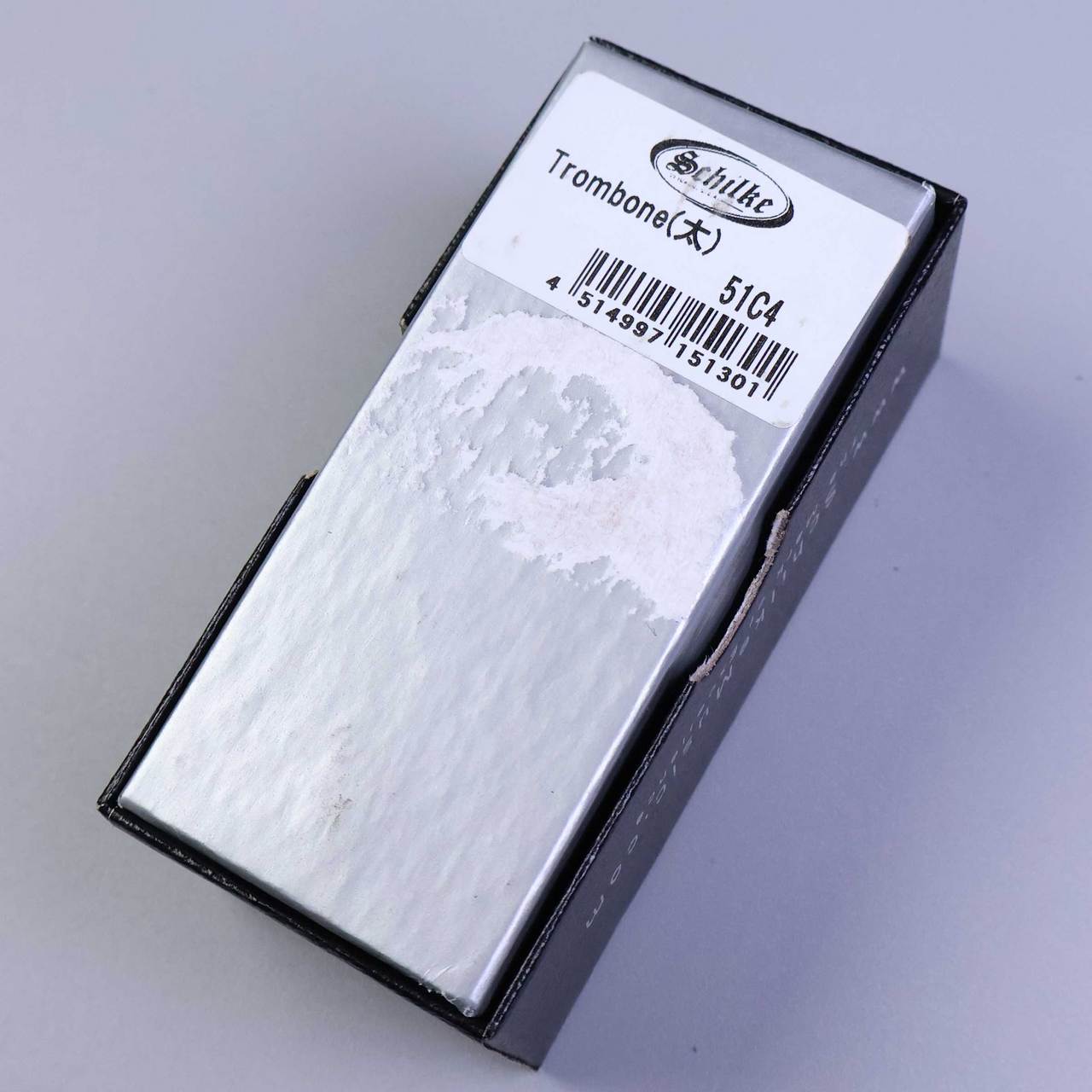 Schilke 51C4 銀メッキ トロンボーン太管用マウスピース