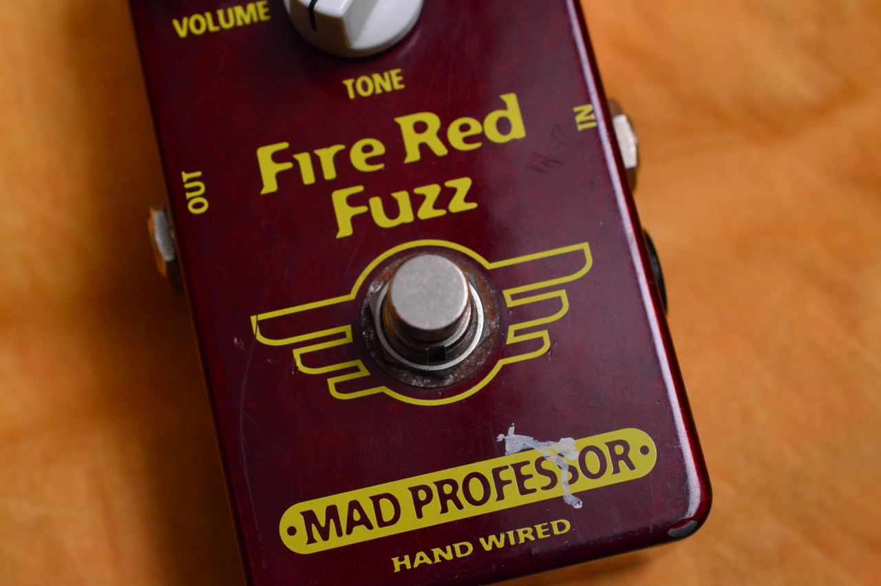 Fire Red Fuzz HW　MAD PROFESSOR